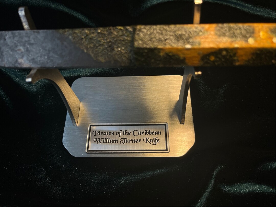 William Turner Knife Prop Replica From Pirates of the Etsy