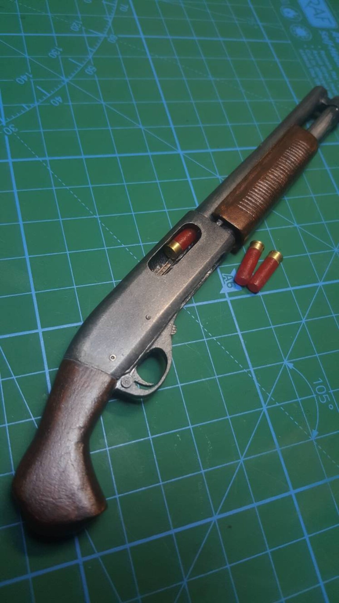 Functional Joker Shotgun Remington 870 1/6 and 1/4 Sc. Etsy