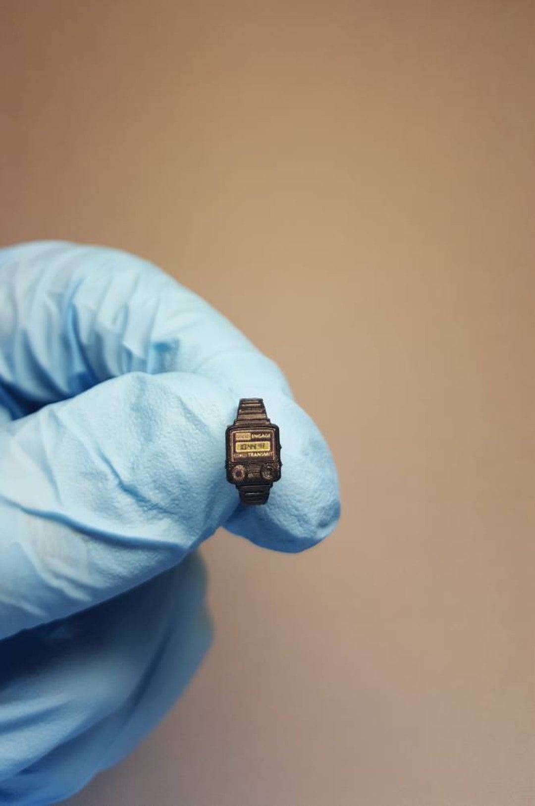 Knight Rider Watch Retro Knight Rider Miniature Replica 1/6 Scale Comlink Watch From 1982 ...