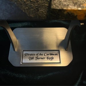 William Turner Knife Collection Pirates of The Caribbean Movie Museum Quality Film Collection Decor Prop Replica