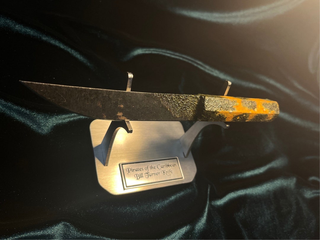 Bill Turner Knife Prop Replica Pirates of the Caribbean Movie Etsy
