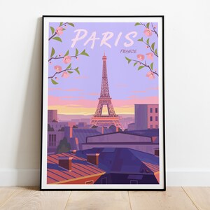 Eiffel Tower Poster, Paris Poster, Eiffel Tower Print, Eiffel Tower Art, Paris Gift, Paris France Print, Eiffel Tower Digital Download