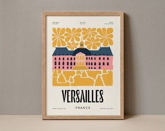 Versailles Poster, Versailles France Travel Poster, Versailles