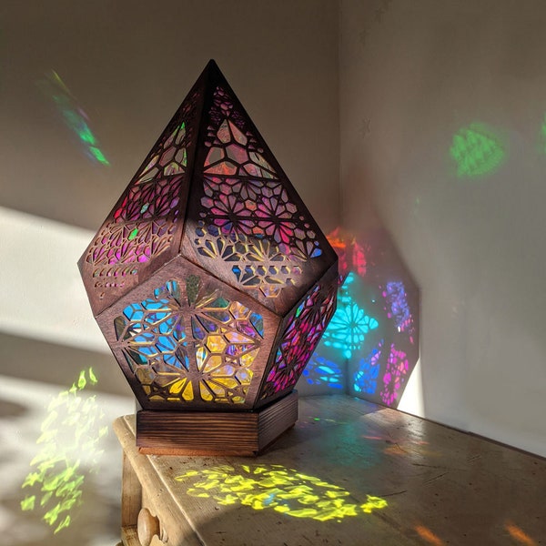 Floor Lamp Bohemian Light Etsy