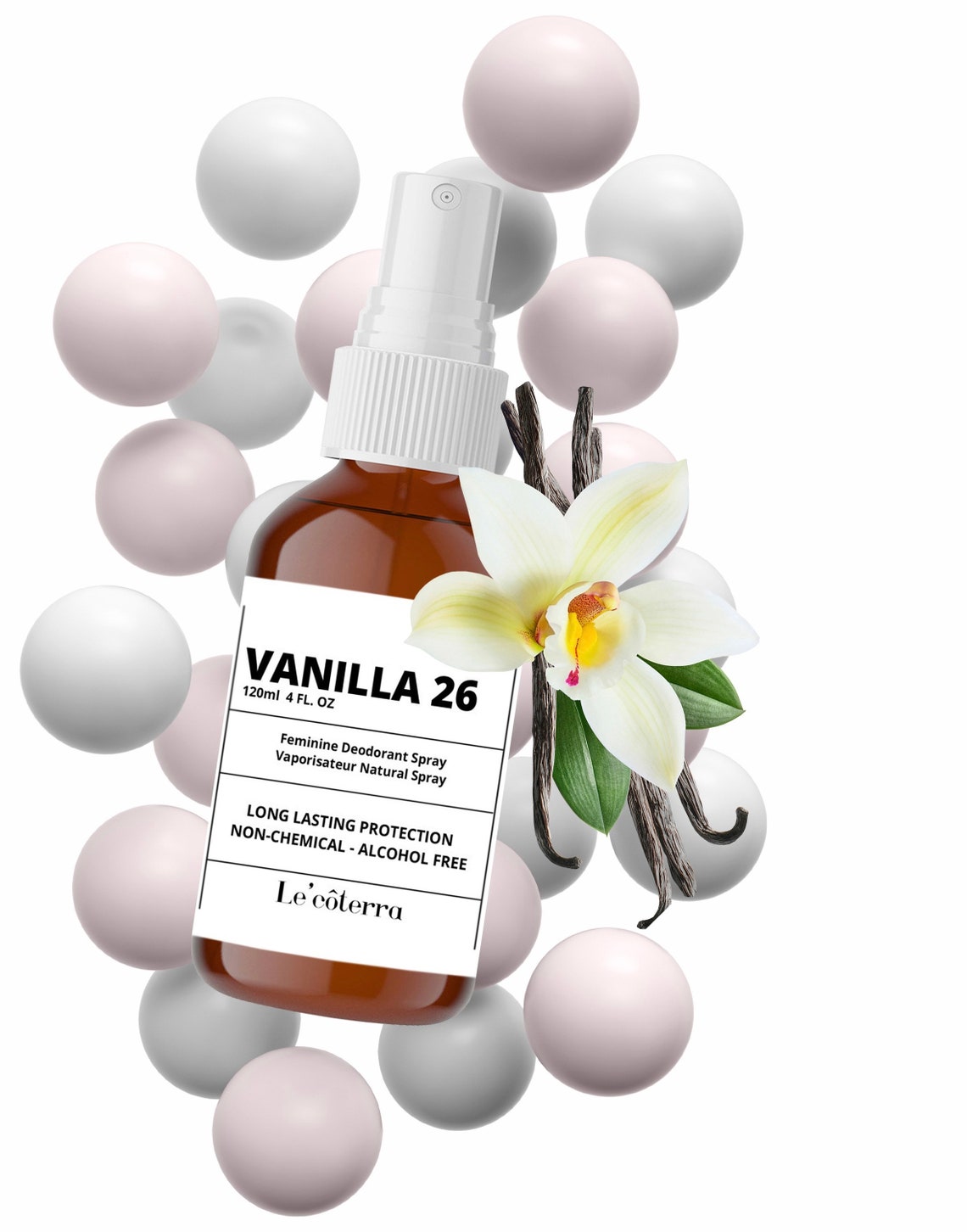 Vanilla Feminine Deodorant Spray Private Parts Natural Etsy