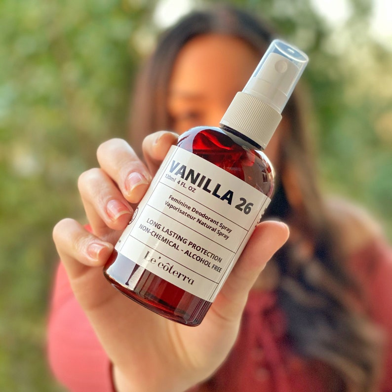 Vanilla Feminine Deodorant Spray Private Parts Natural Etsy
