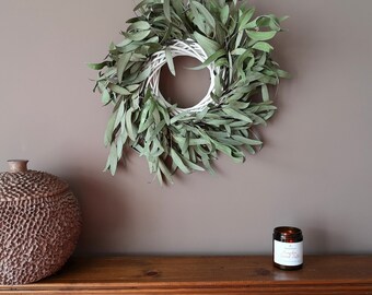 Dried Eucalyptus Wreath Handmade