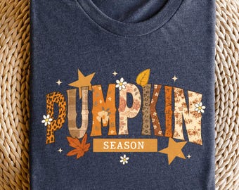 Kürbis Saison Shirt, Kürbis Shirt, Herbst Shirt, Herbst Vibes Shirt, Thanksgiving Geschenk, Herbst Kürbis Sweatshirt, Halloween Geschenk Shirt