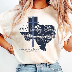 Texas Hill Country Strong Shirt, Texan Gift Shirt, Texas Hill Country Tee, Bible Verse Shirt, Christian Shirt, Pray for Texas Shirt,Disaster