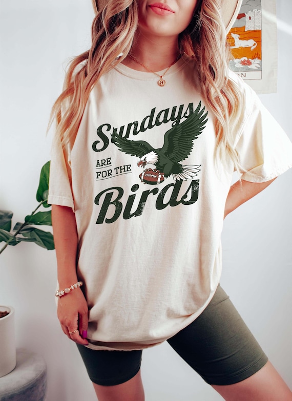 Sundays Are For The Birds Shirt, Football Game Day Sweatshirt, Philly Football Fan Shirt, Sunday Eagles Sweatshirt, Fall Sports Sweatshirt