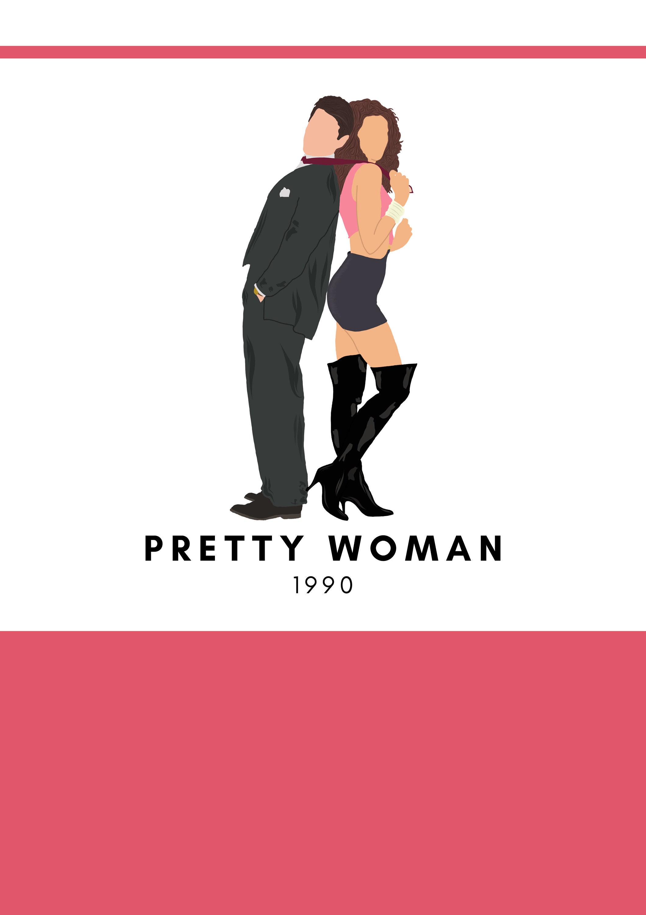 Pretty Woman Movie Film art decor poster Film print | Etsy