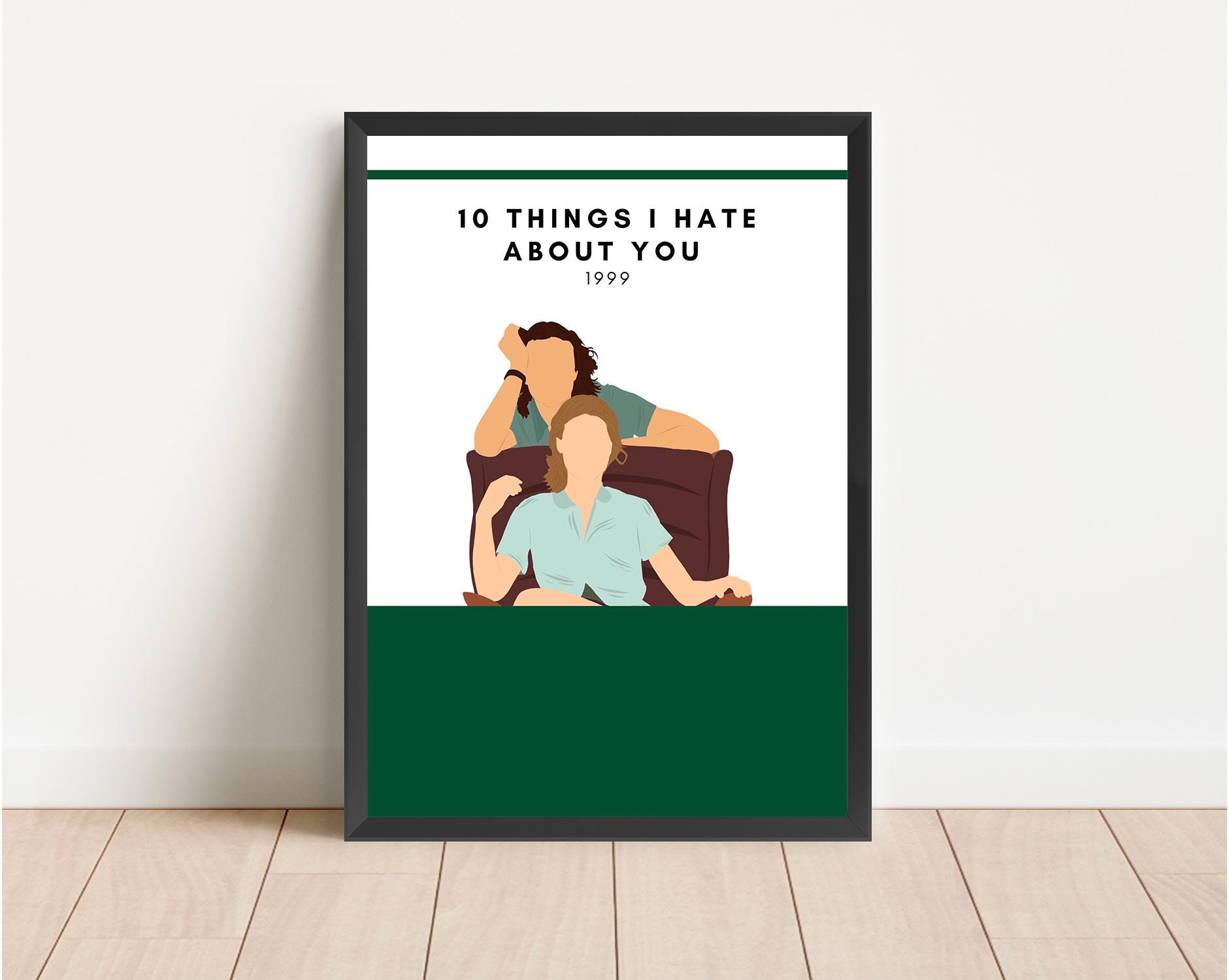 10 Things About You Premium Artwork Film Poster 