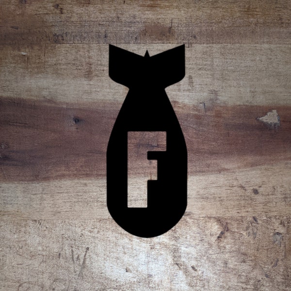 F-bomb decal