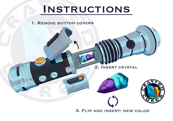 The Maverick Crystal - Custom Kyber Crystal - Savi's Workshop and