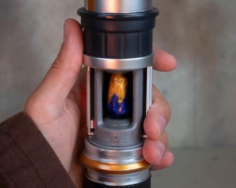 Protection and Defense - Custom Kyber Crystal - Savi&#39;s Workshop and Holocron Compatible - Mace Windu - Temple Guard