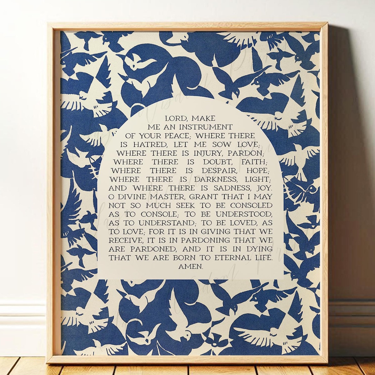 The Prayer of St Francis Print | 18x24 Print - Etsy