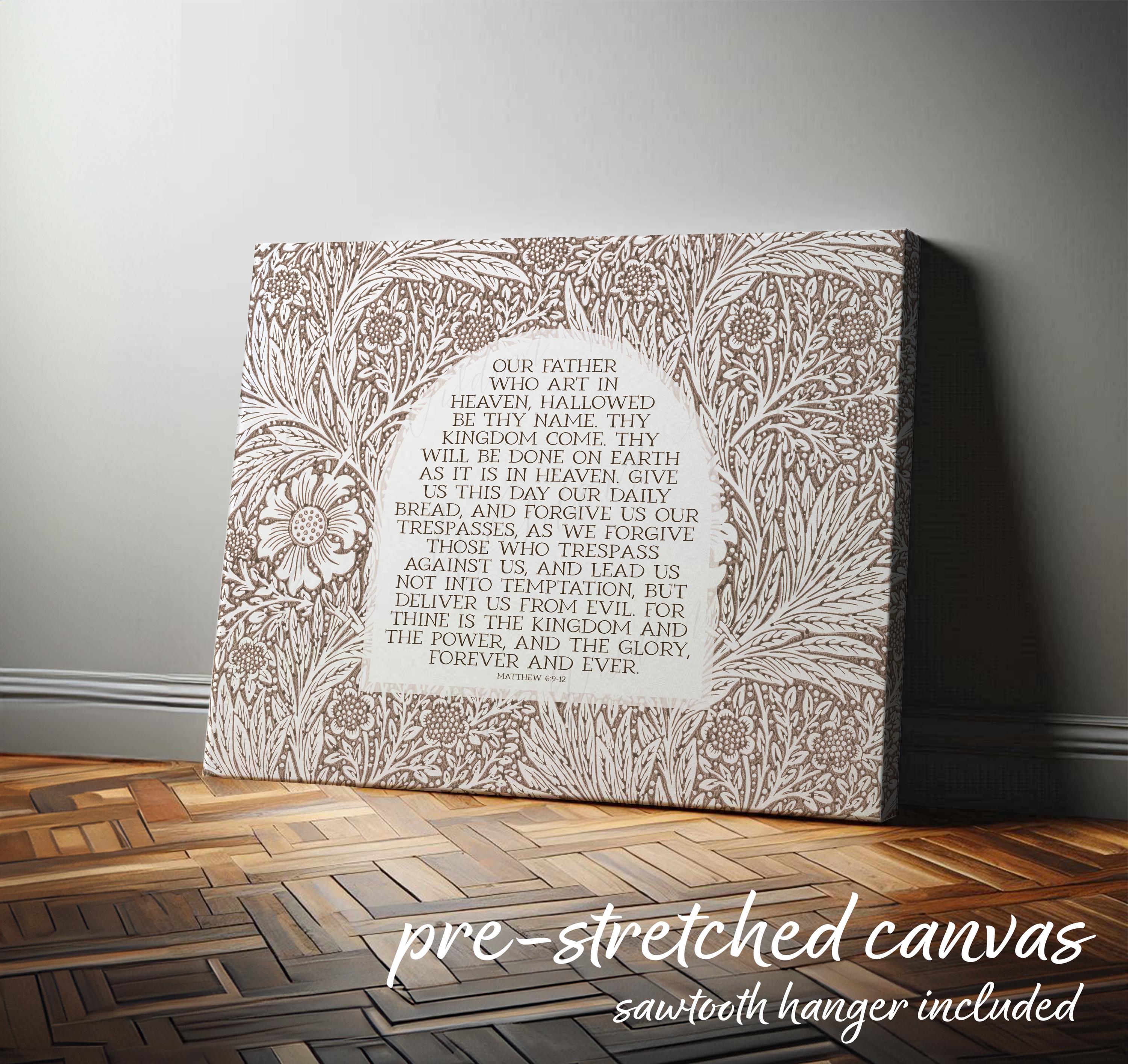 Photo inspiration: Lord S Prayer Print Our Father Forgive Our Trespasses Photo Inspiration
