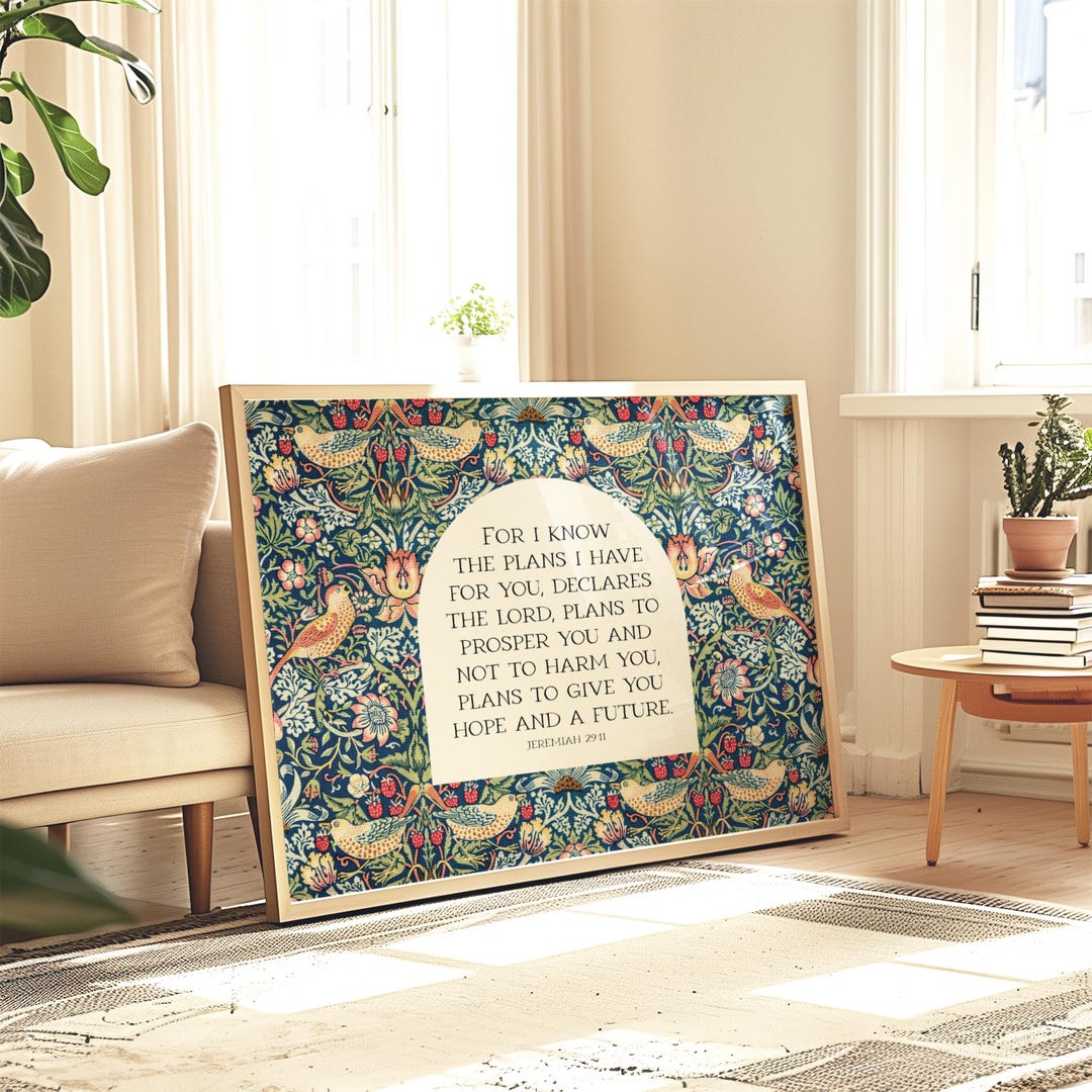 Jeremiah 29:11 "for I Know the Plans" | William Morris Christian ...