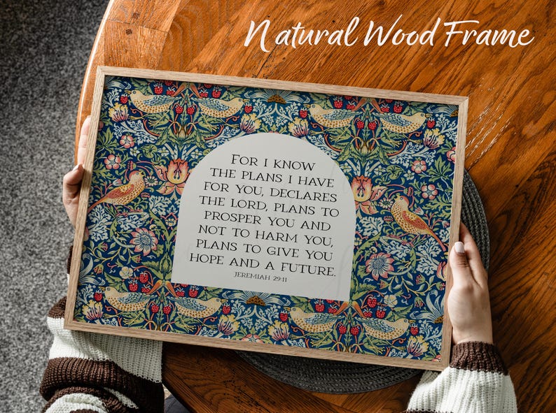 Jeremiah 29:11 "for I Know the Plans" | William Morris Christian ...