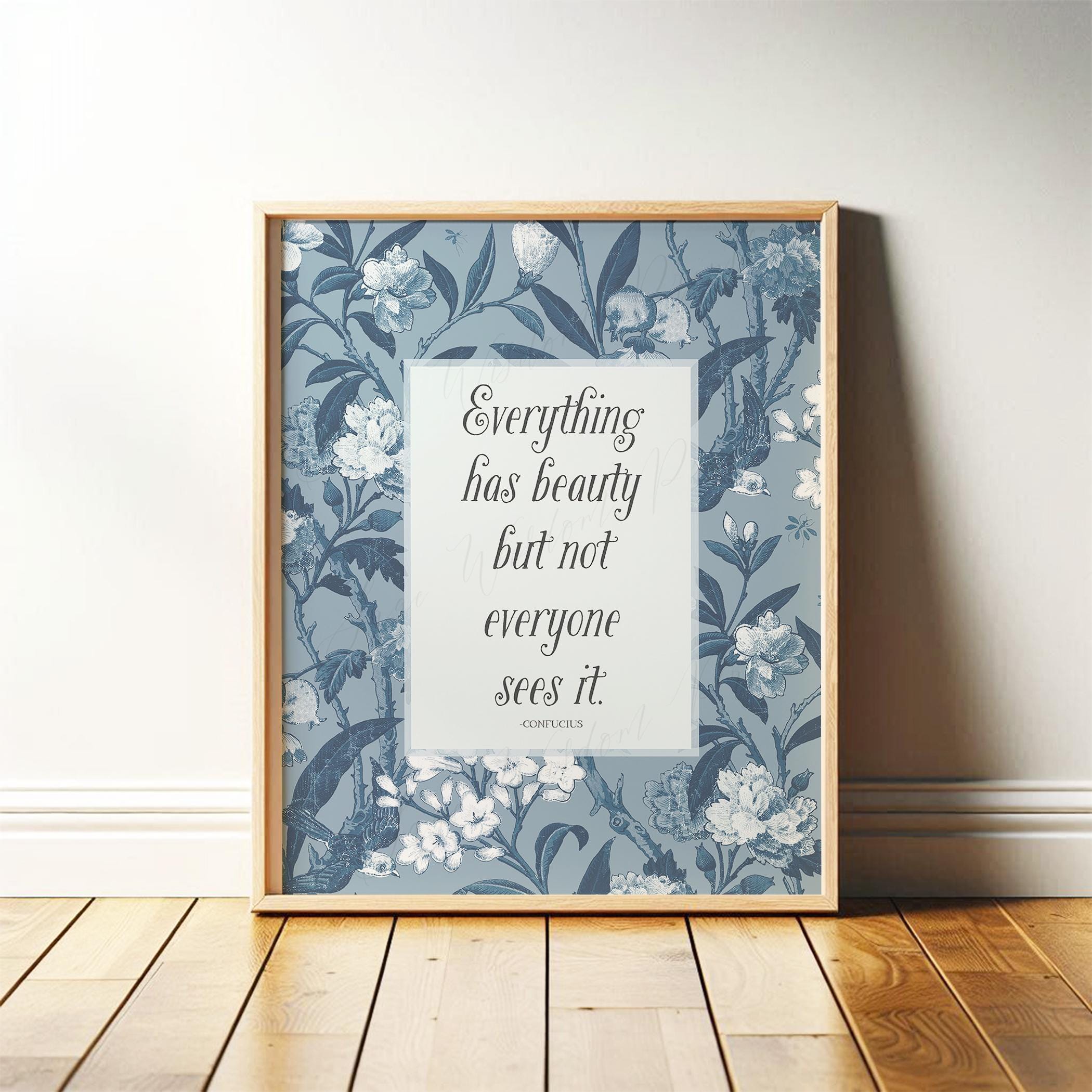 Confucius Quote Print: \, image size:2100x2100