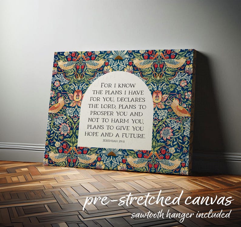 Jeremiah 29:11 "for I Know the Plans" | William Morris Christian ...