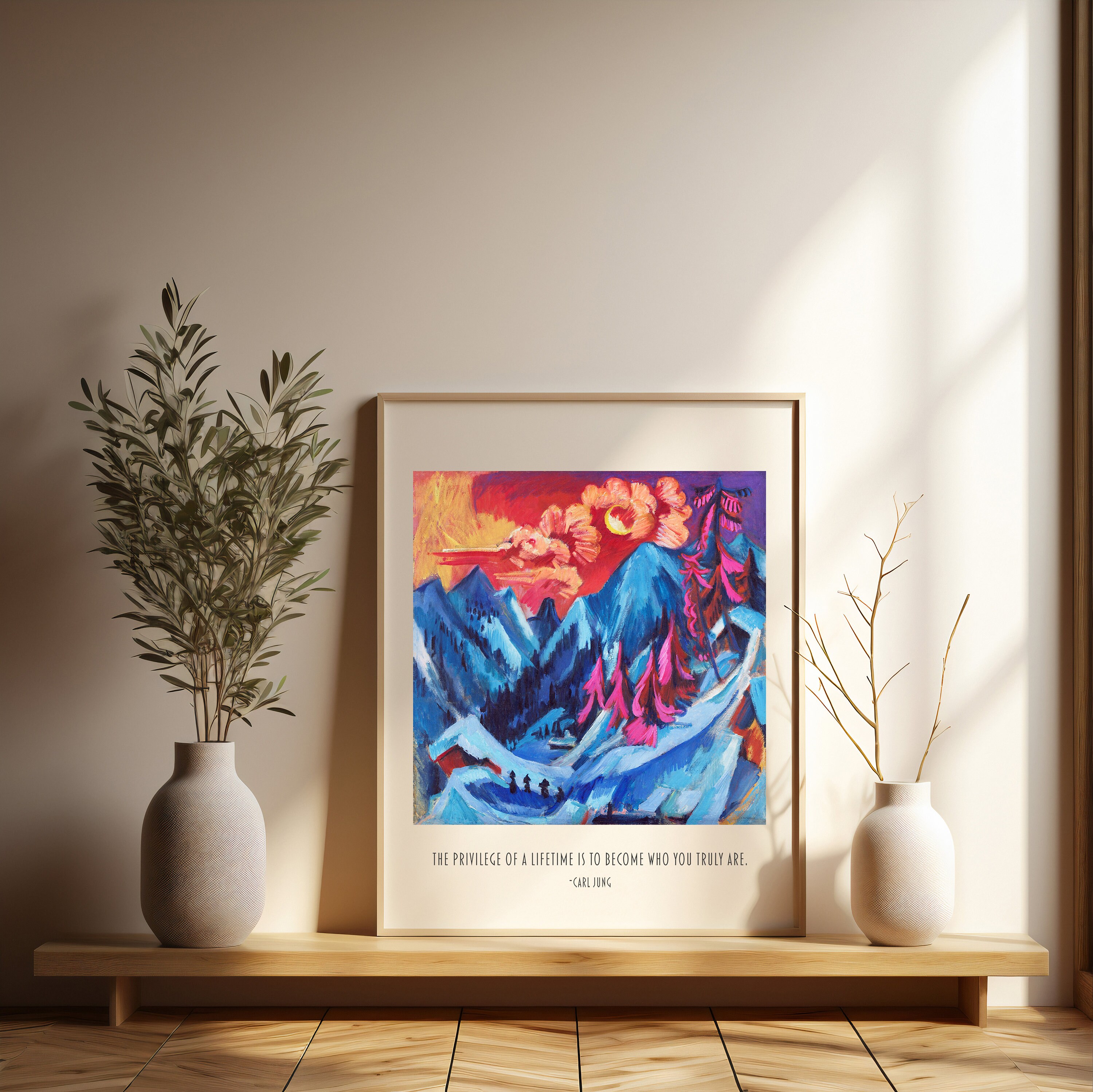 Carl Jung Quote Wall Art Shadow Therapy Work Hero S Journey Ego