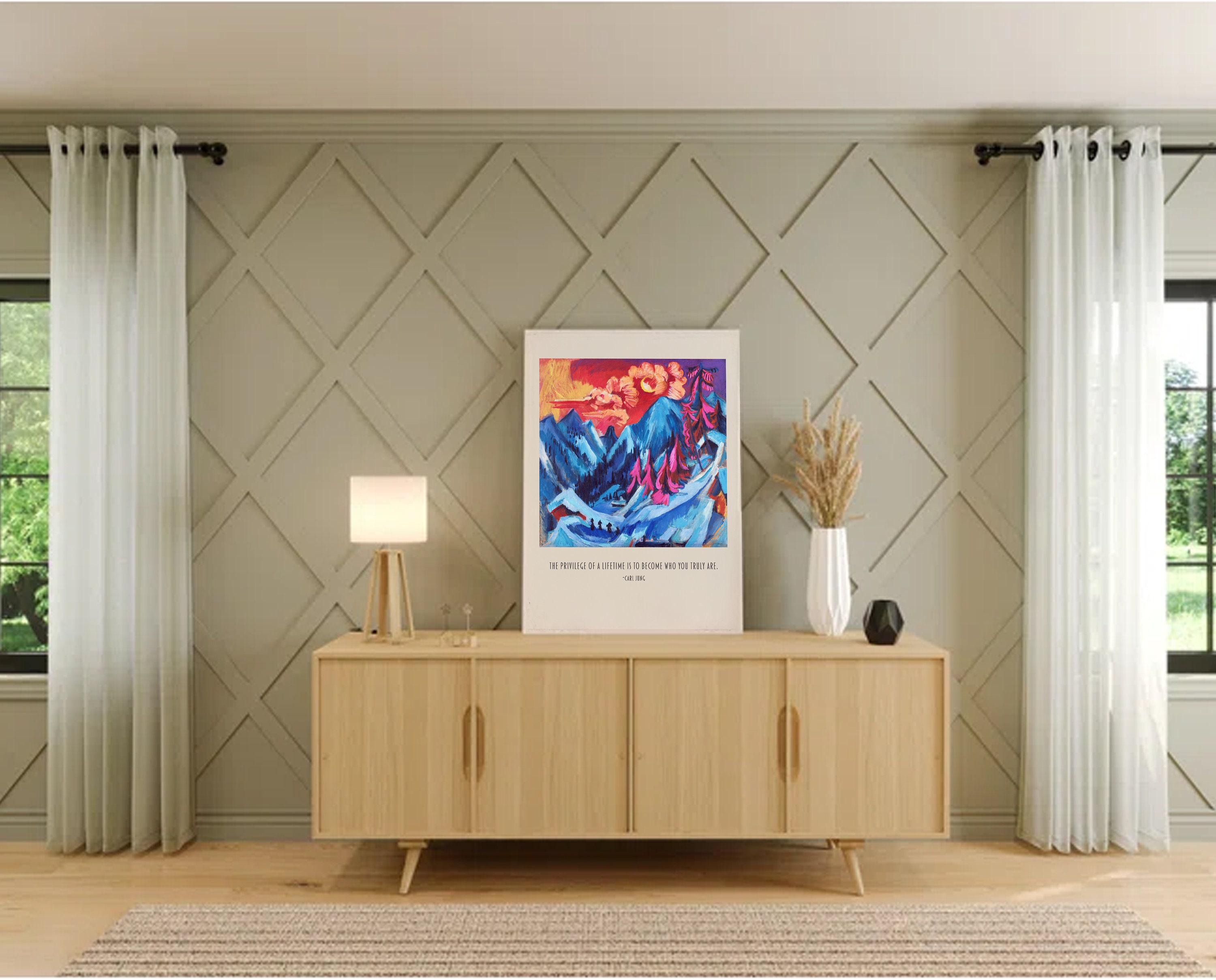 Carl Jung Quote Wall Art Shadow Therapy Work Hero S Journey Ego