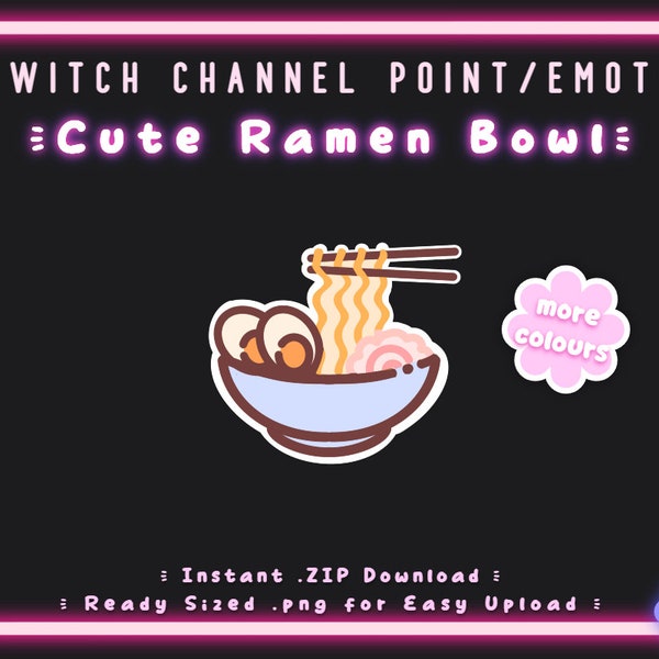 Animated Noodles Emote Etsy
