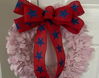 USA Patriotic Wreath