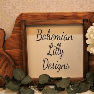 Kitchen Wood 12 x12 Sign Mock Up ~ Farmhouse Flat Lay Wood Sign ~ Styled Stock Product Photography ~ Wood Frame Mock Up Sign ~ Rustic Frame