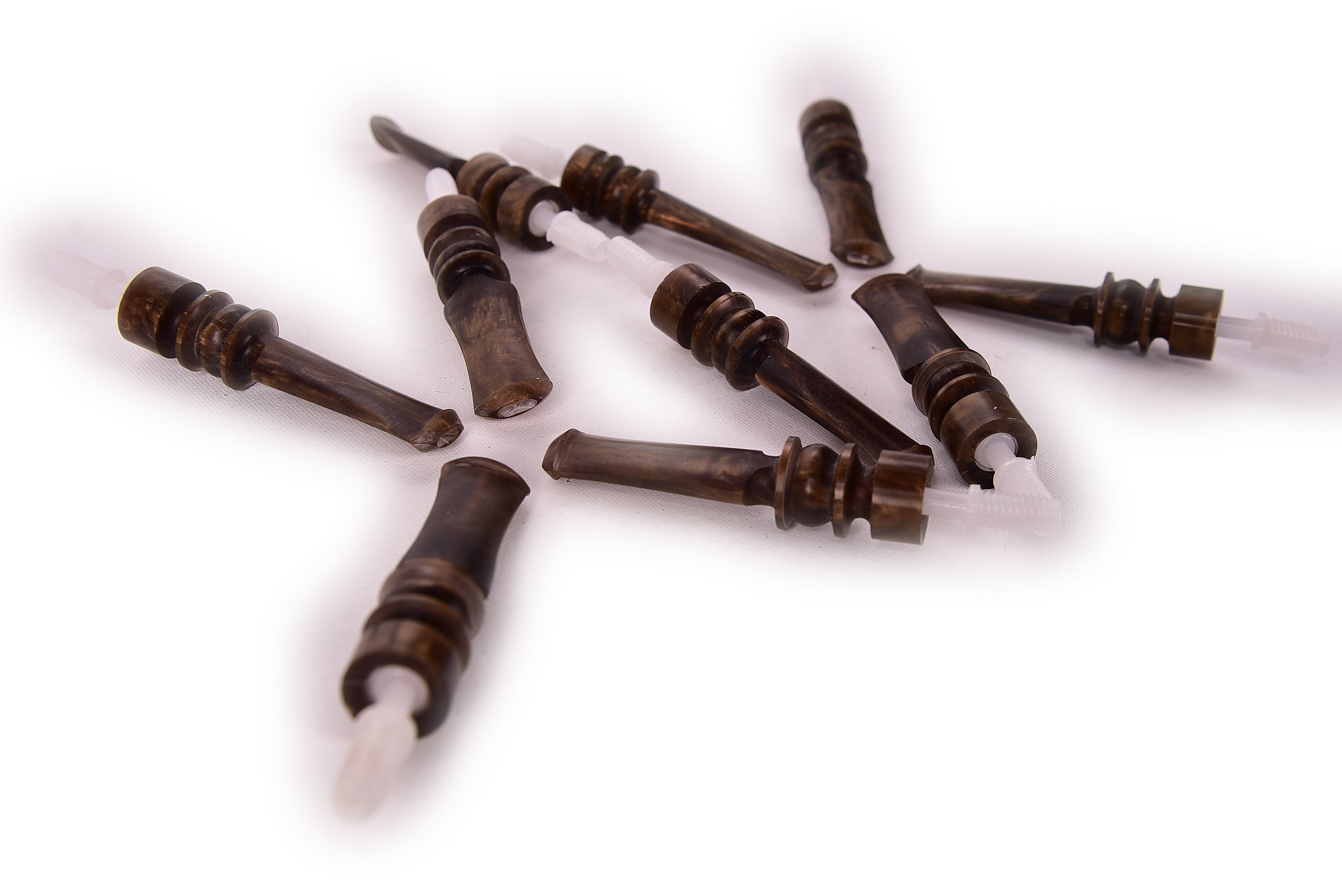 3 Piece Pipe Stem, Meerschaum Pipe Stem, Replacement Stem, Tobacco Pipe