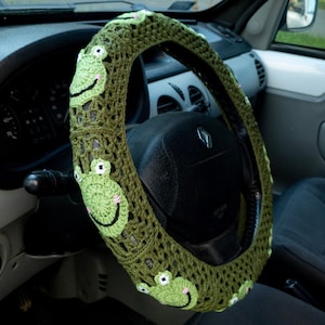 Frog Steering Wheel Cover