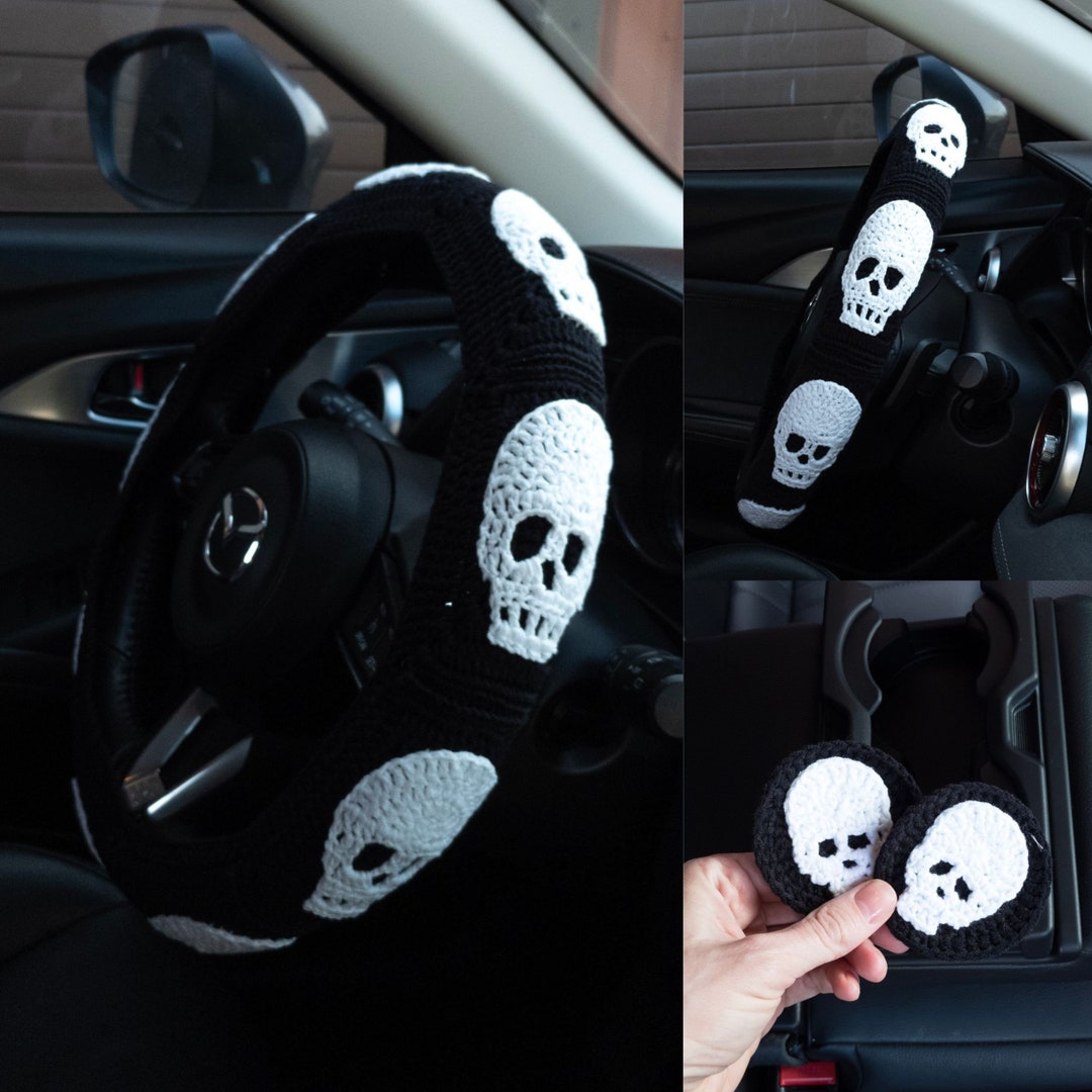 Skull Steering Wheel Cover