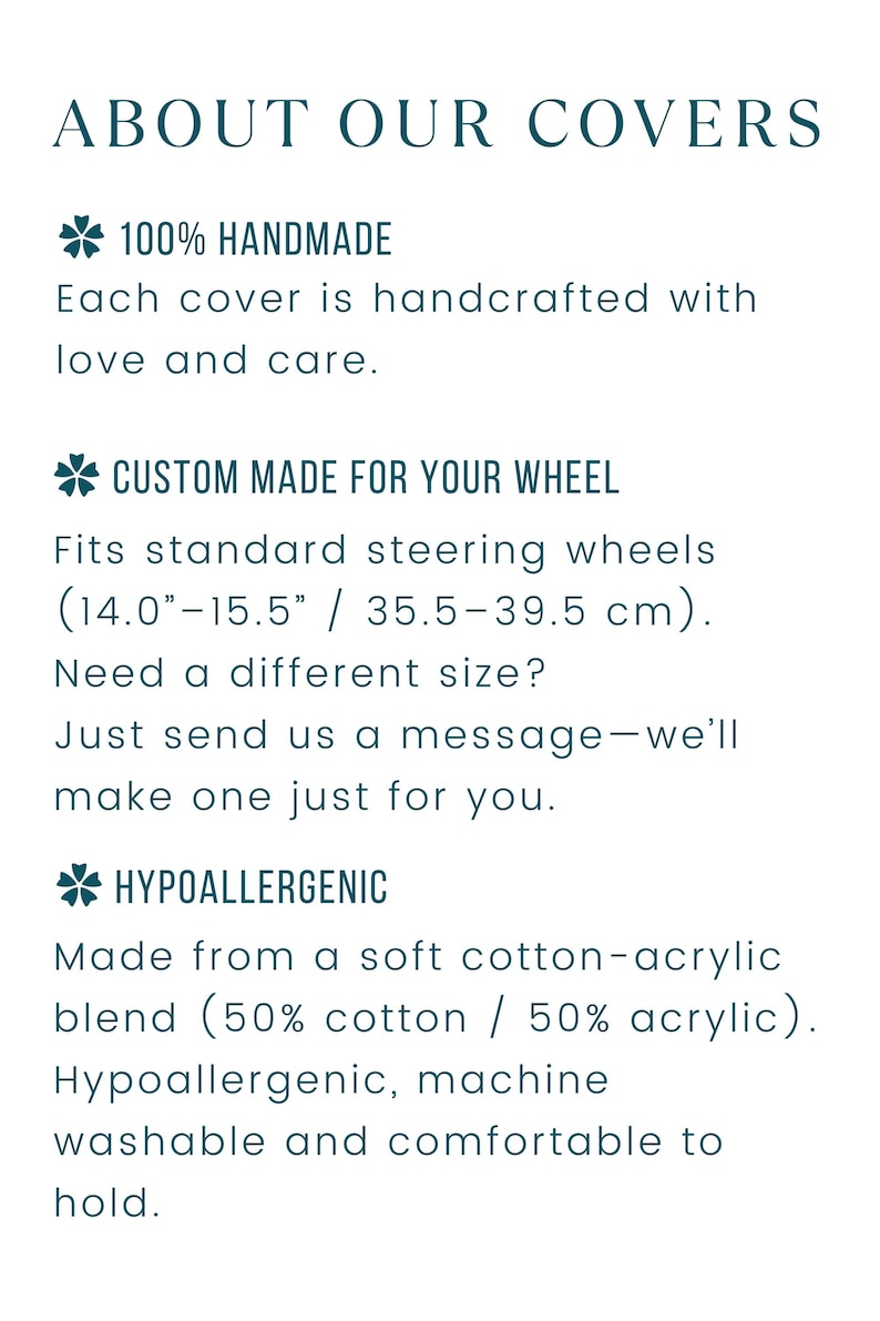 Purple Sun Moon Crochet Steering Wheel Cover image 2