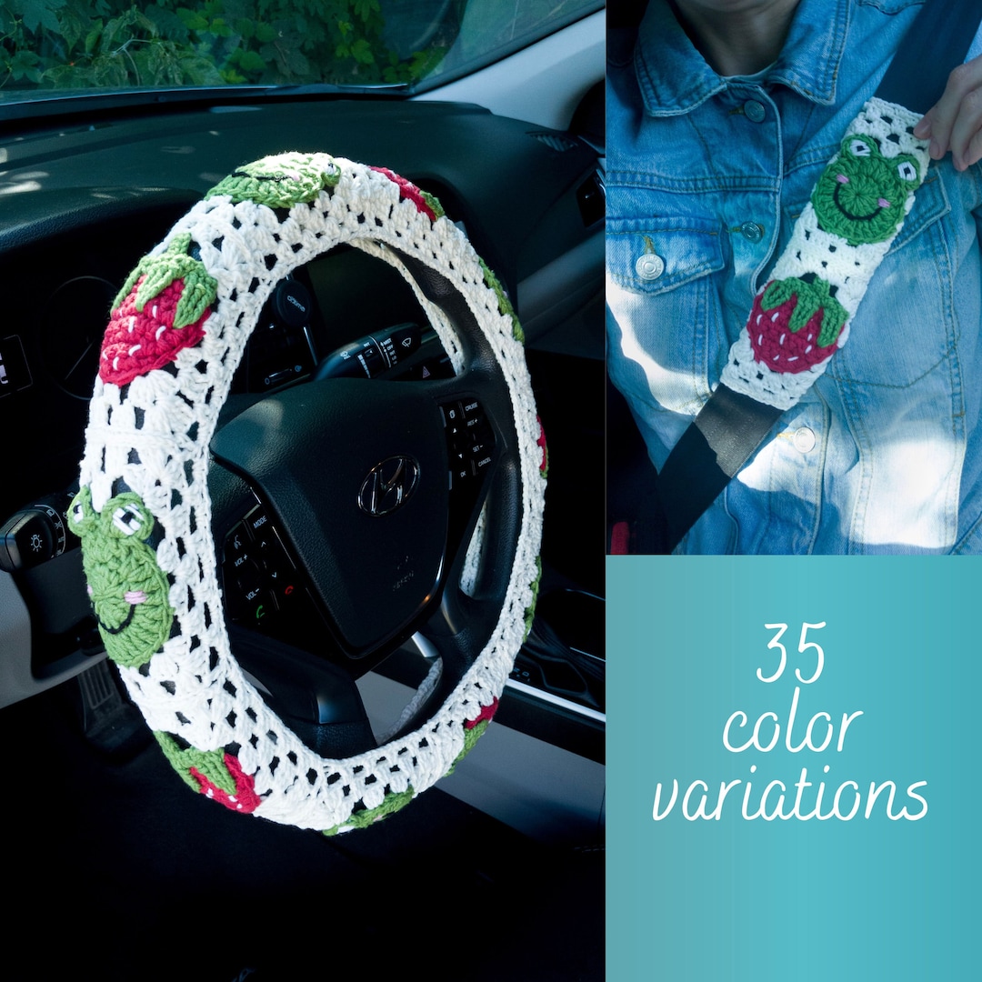 Frog Steering Wheel Cover