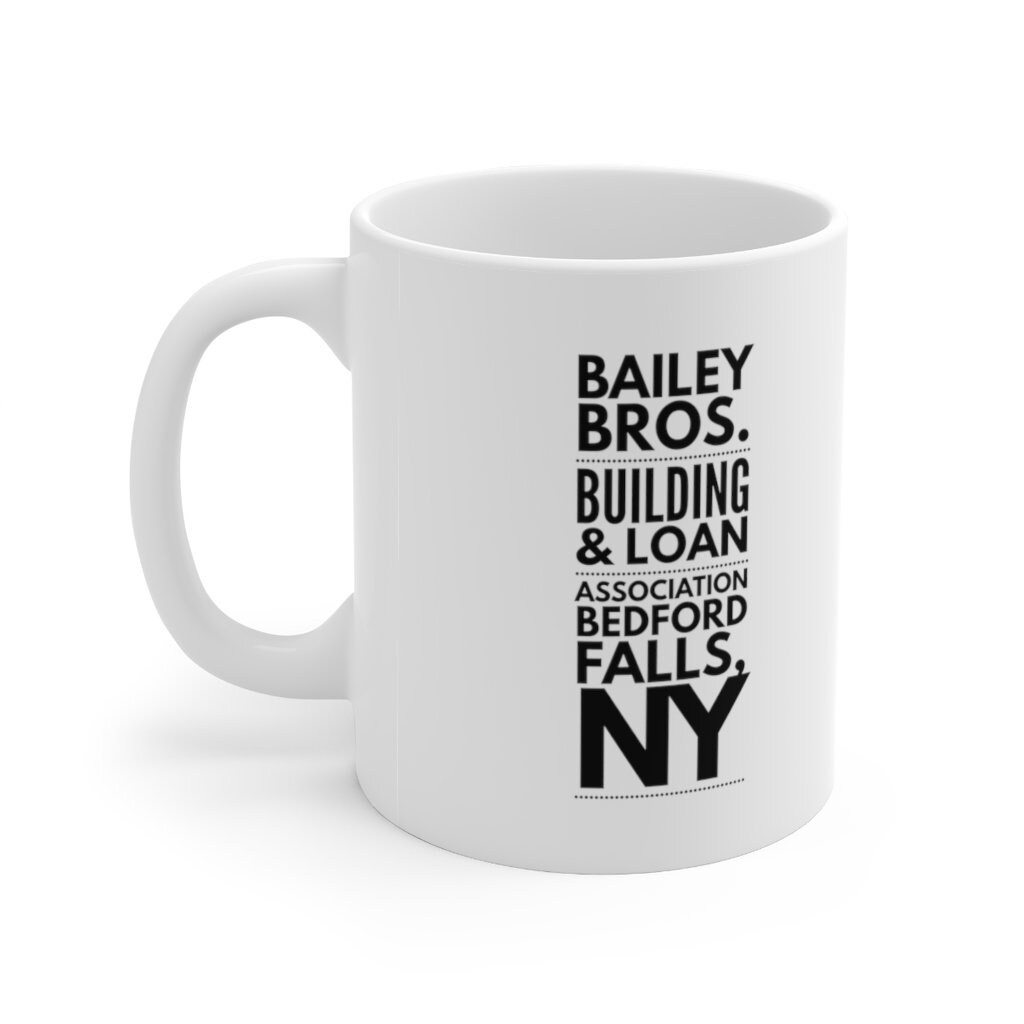 Bailey Bros. Building & Loan Association Bedford Falls NY Etsy