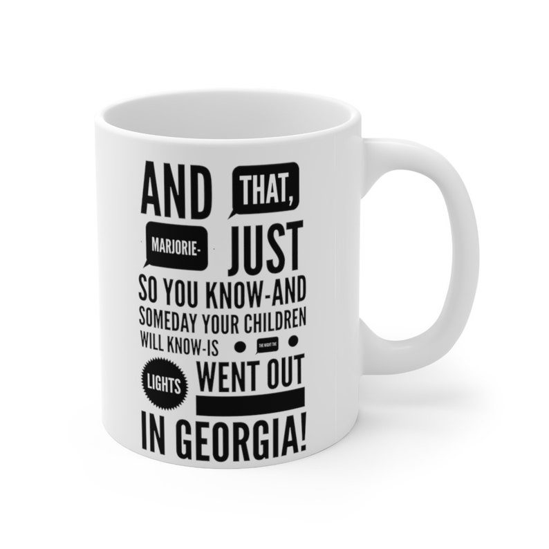 Julia Sugarbaker Mug the Night the Lights Went Out in Etsy