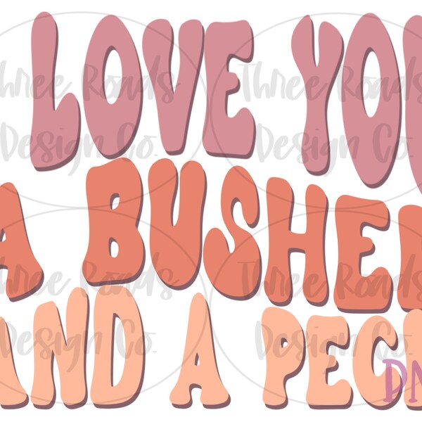Bushel and a Peck - Etsy
