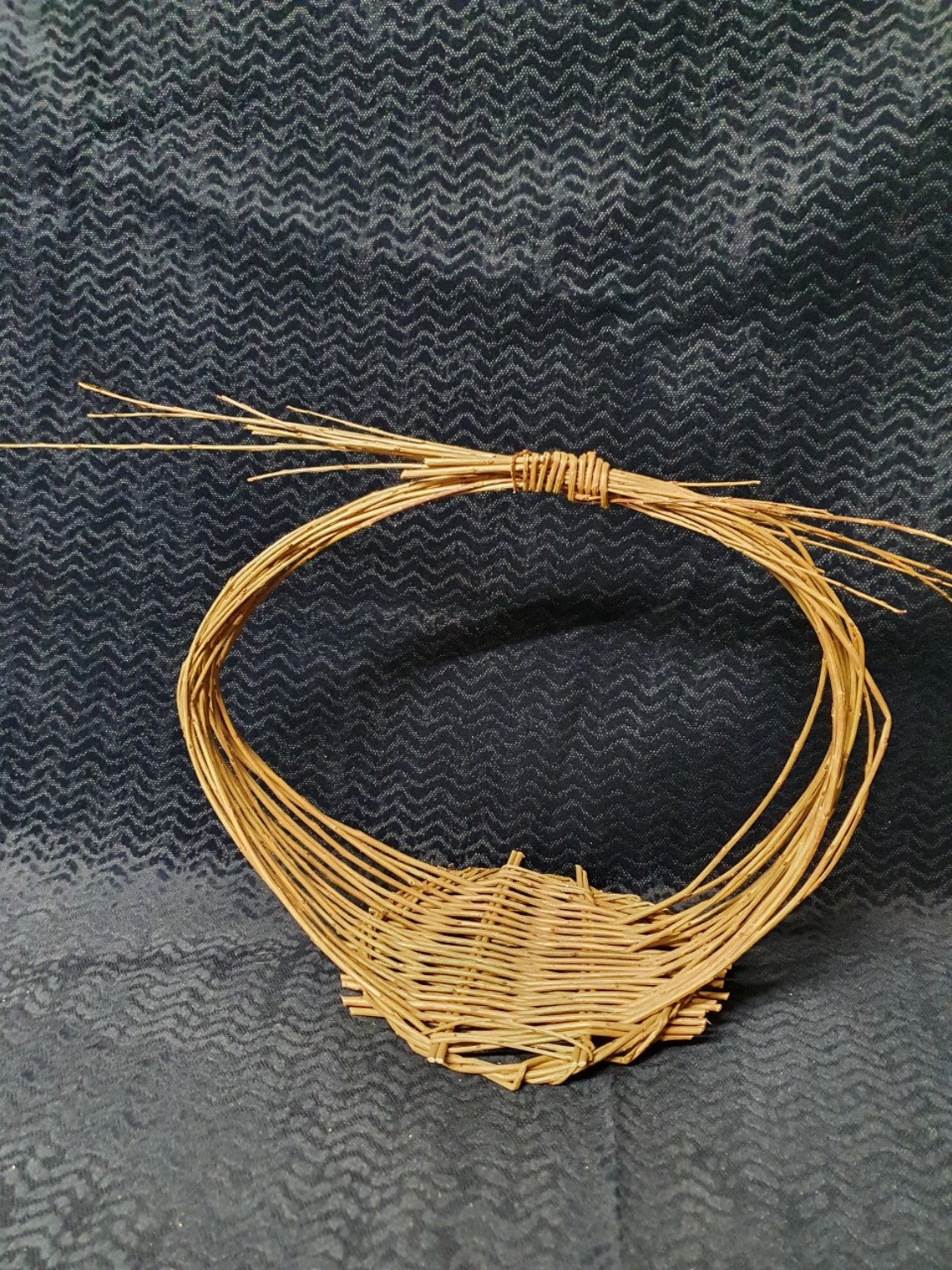 Handmade Willow basket Etsy