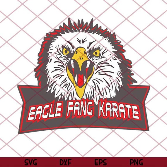 Download Cobra Kai Eagle Fang Logo Layered Svg Svg Eps Png Dxf Eagle Fang Karate Svg Eagle Fang Logo Svg Home Living Home Decor Vadel Com