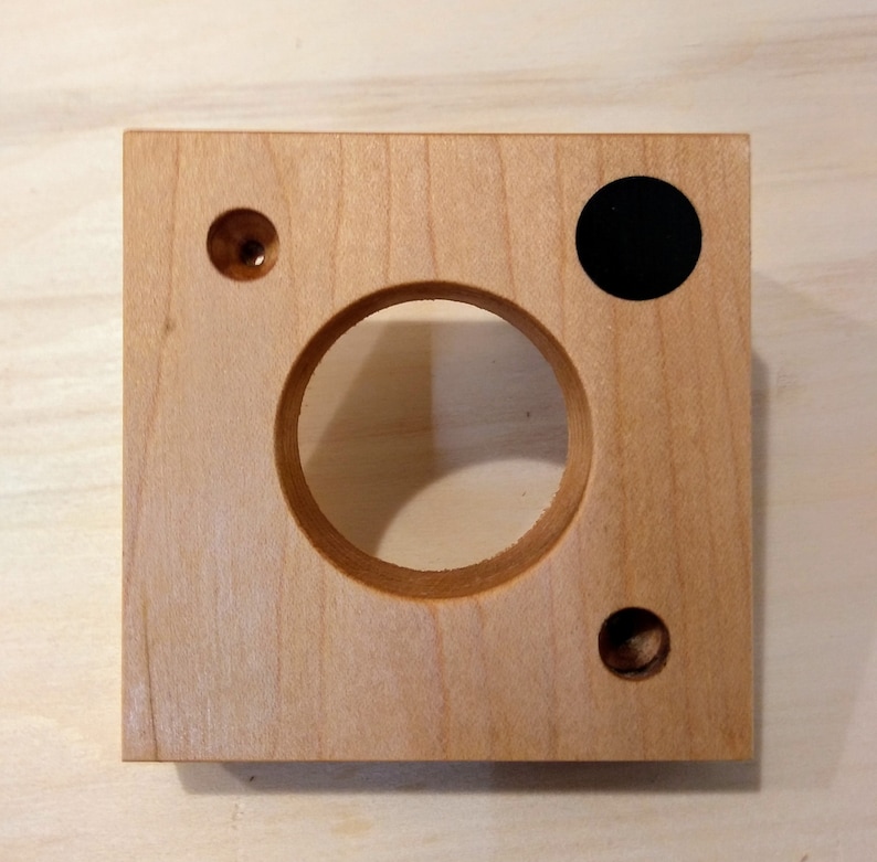 Hardwood Closet Rod Holder Etsy