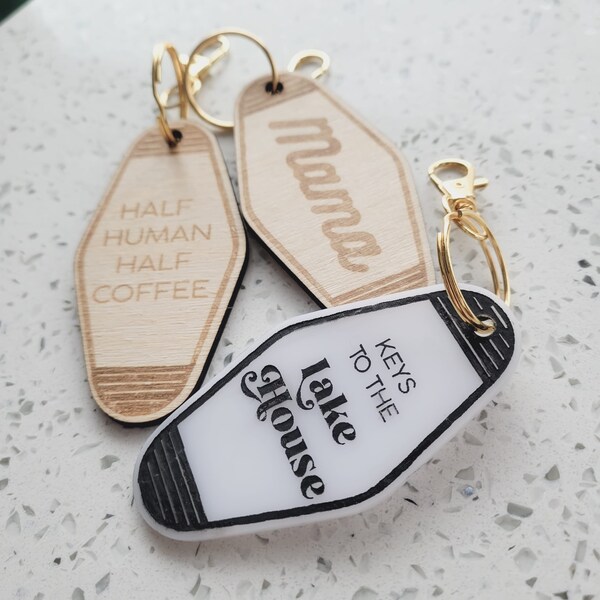 Motel Keychain Etsy Canada