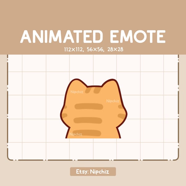 Chibi Grey Cat Emotes - Etsy UK