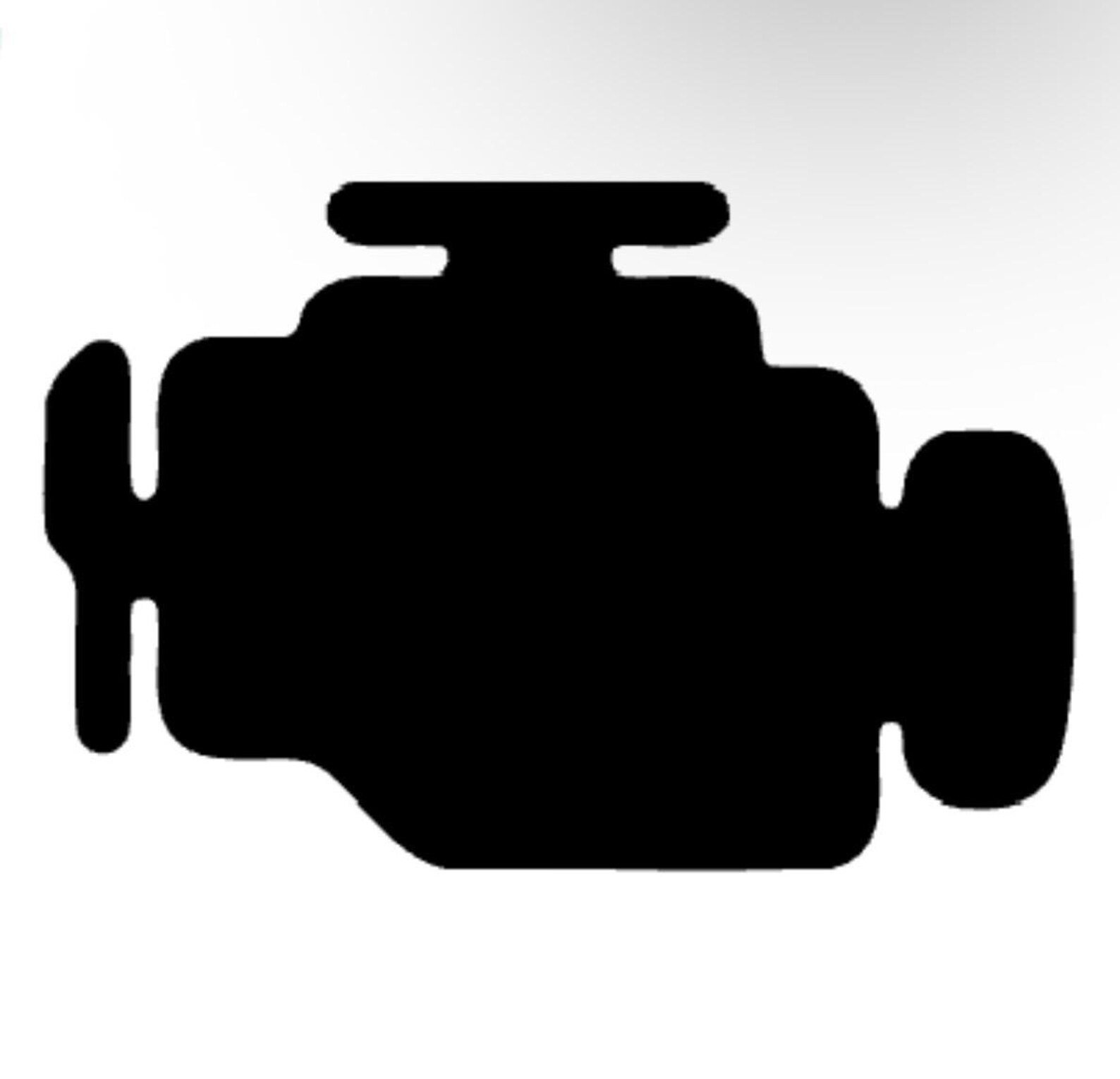 Check Engine Light Decal Sticker | Racing Quote Decal | JDM Car ...