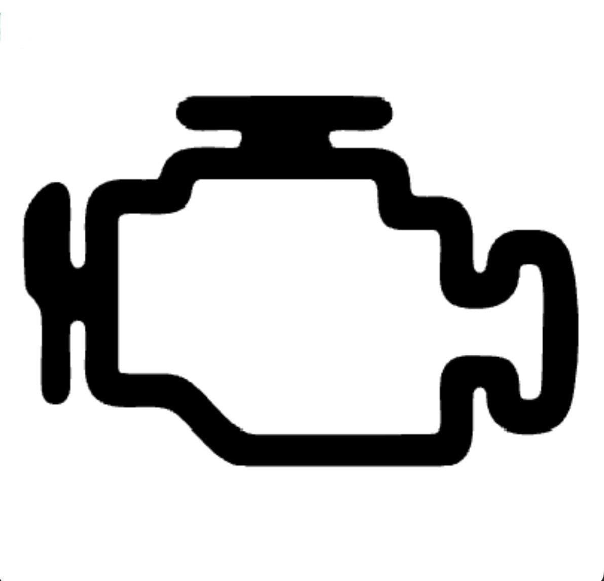 Check Engine Light Decal Sticker | Racing Quote Decal | JDM Car ...