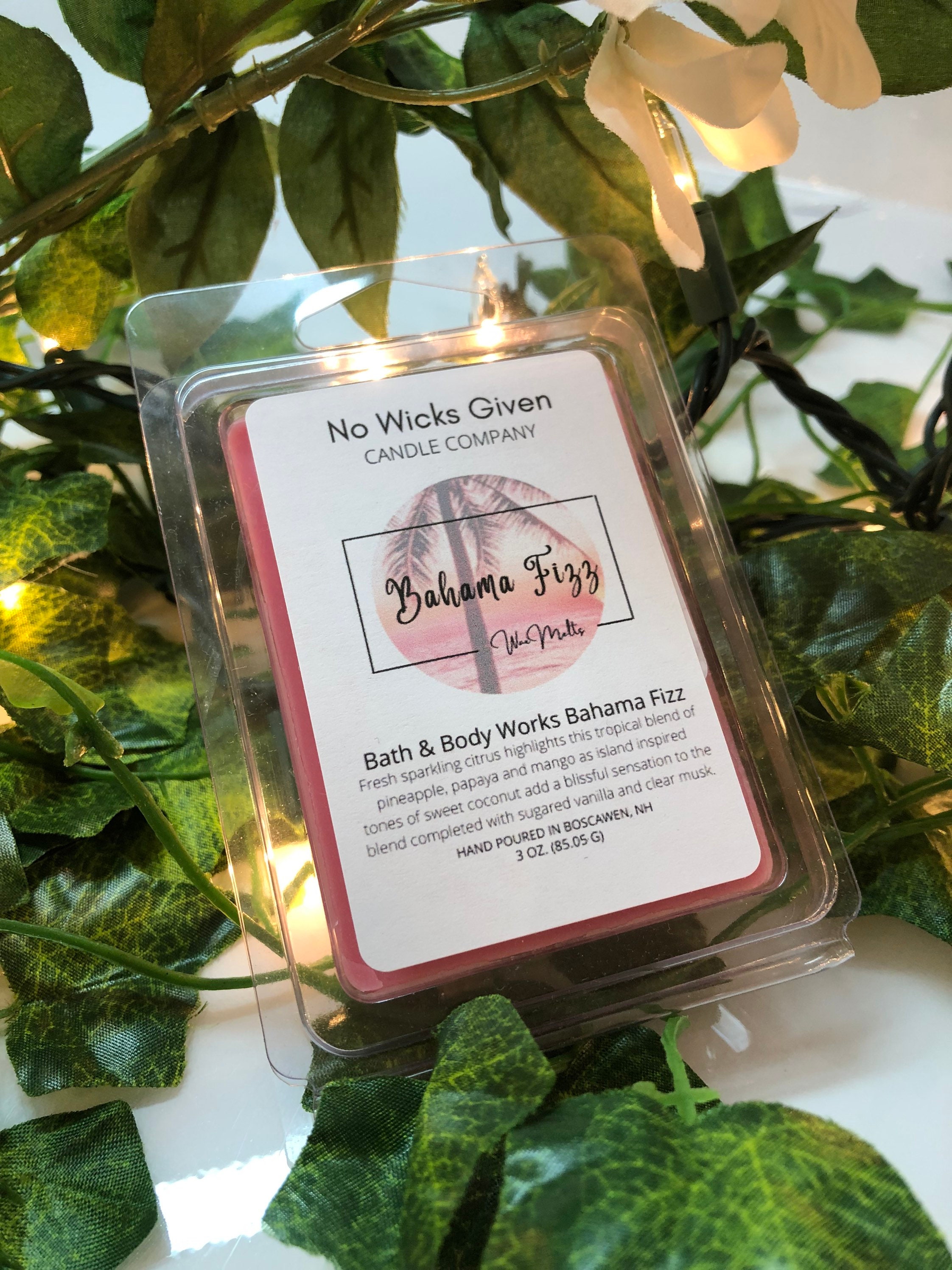 Bahama Fizz BBW Type Strong Wax Melts pic