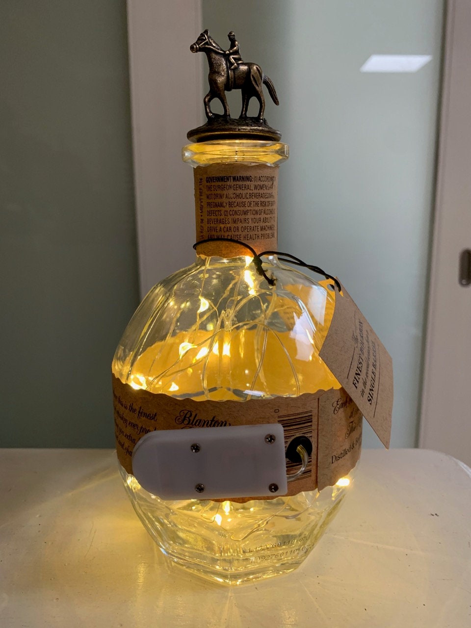 Blanton's Bourbon Lamp – BottleCraft By Tom