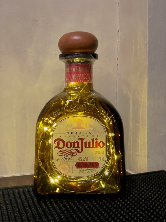 Don Julio Reposado or Añejo Tequila Bottle With Battery-operated