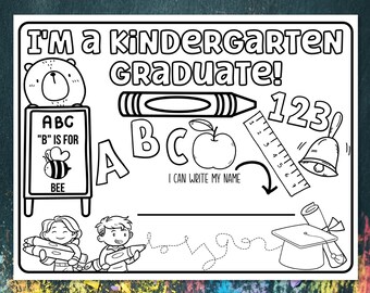 graduation coloring pages etsy singapore