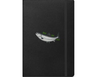 Cuaderno de tapa dura para papá pescador, el mejor regalo para papá, regalo para amantes de la pesca, diario de pescador, regalo para amantes de la naturaleza, regalo para papá, regalo del Día del Padre